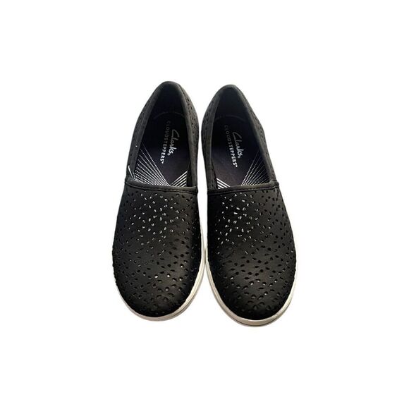 Women's Clarks, Breeze Emily Slip-On 26171370 Black Synthetic 6M - Picture 6 of 8